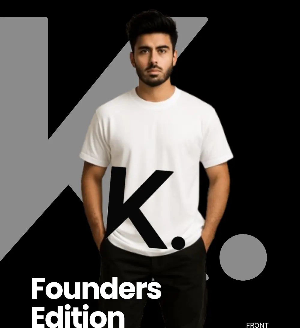 Founders K. Monogram Tee