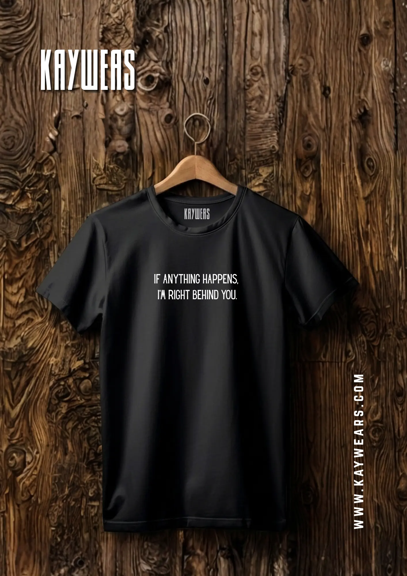 Right Behind You Tee — front