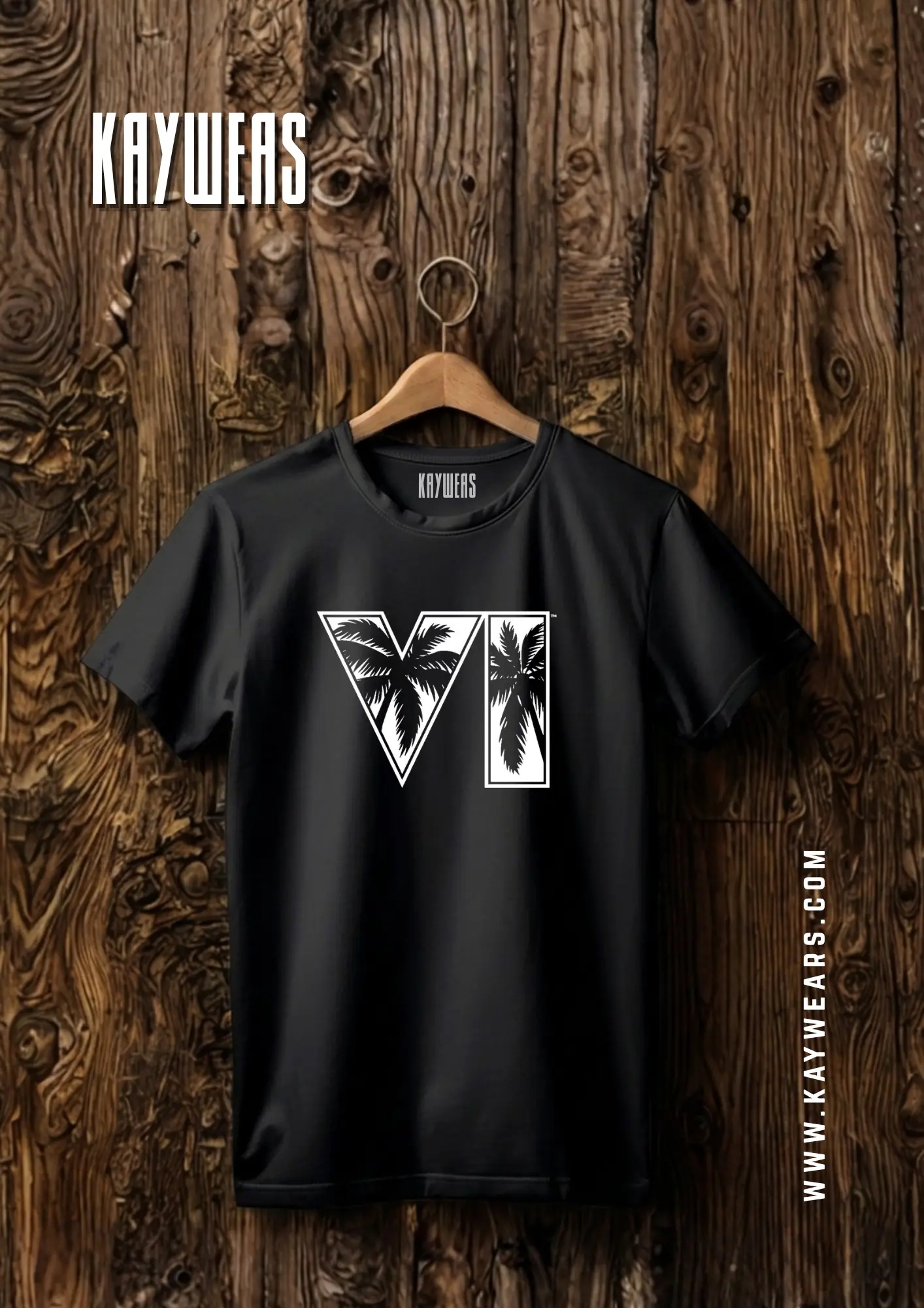 VI Palm Tee — front