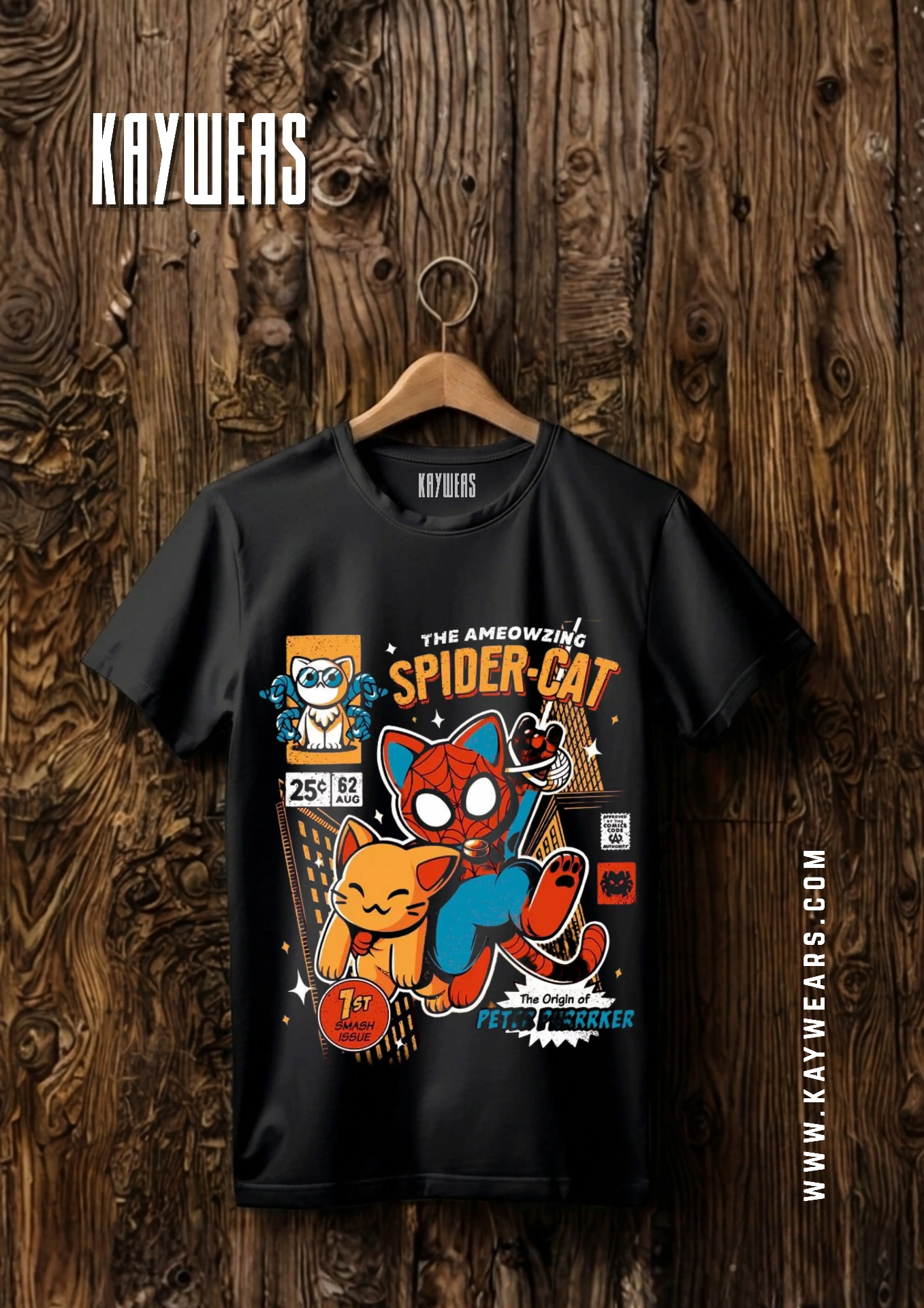 Spider-Cat Tee — front