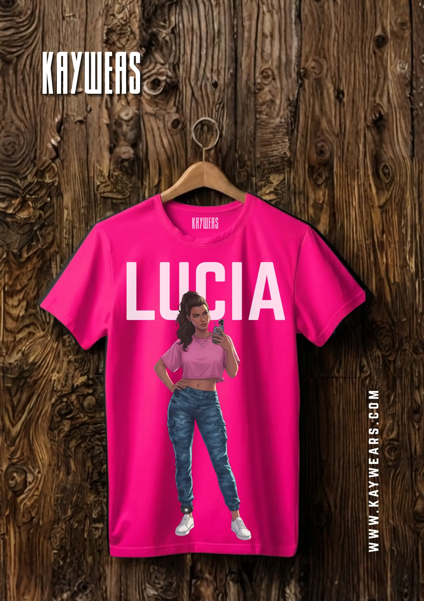 Lucia Pink Tee