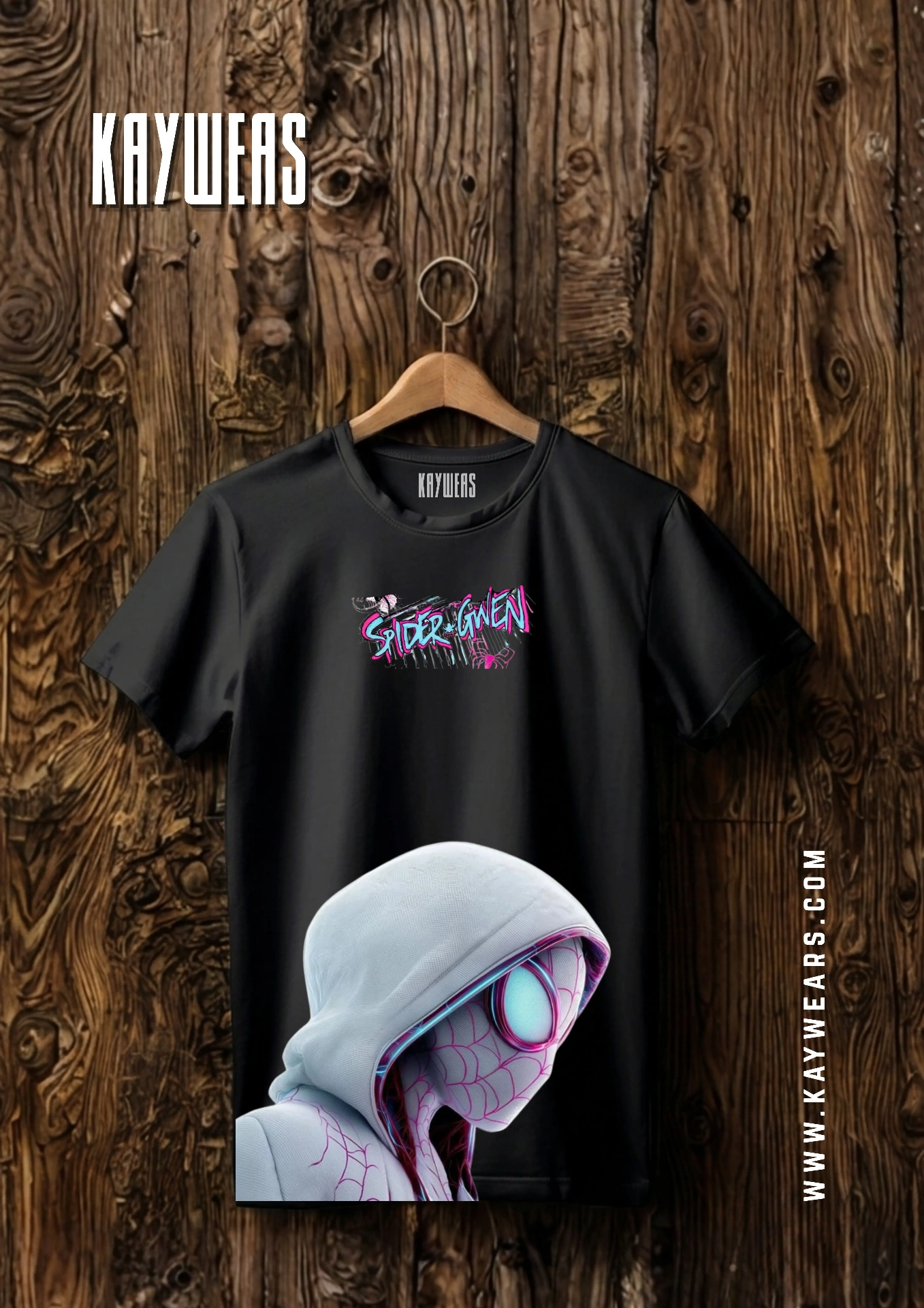 Ghost-Spider Graffiti Tee — front